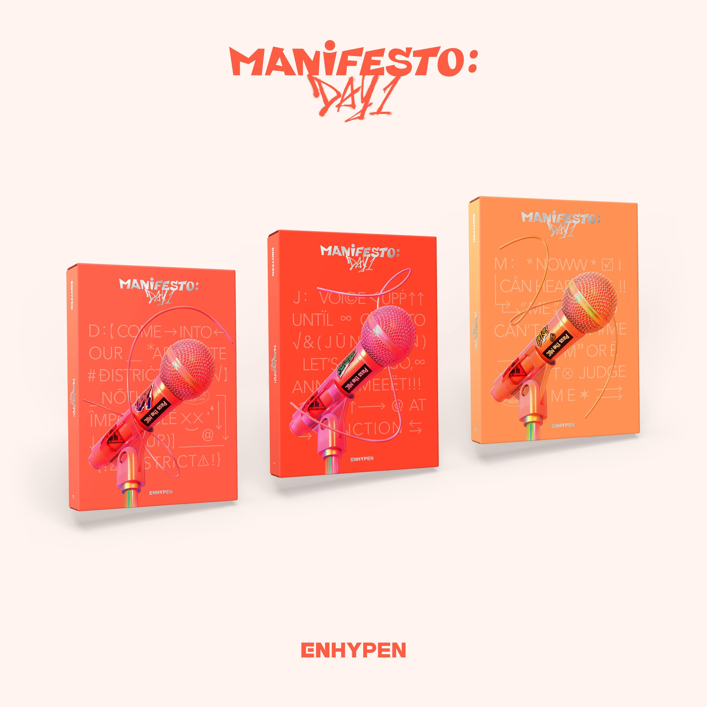 ENHYPEN MANIFESTO : DAY 1 PHOTO BOOK VER.