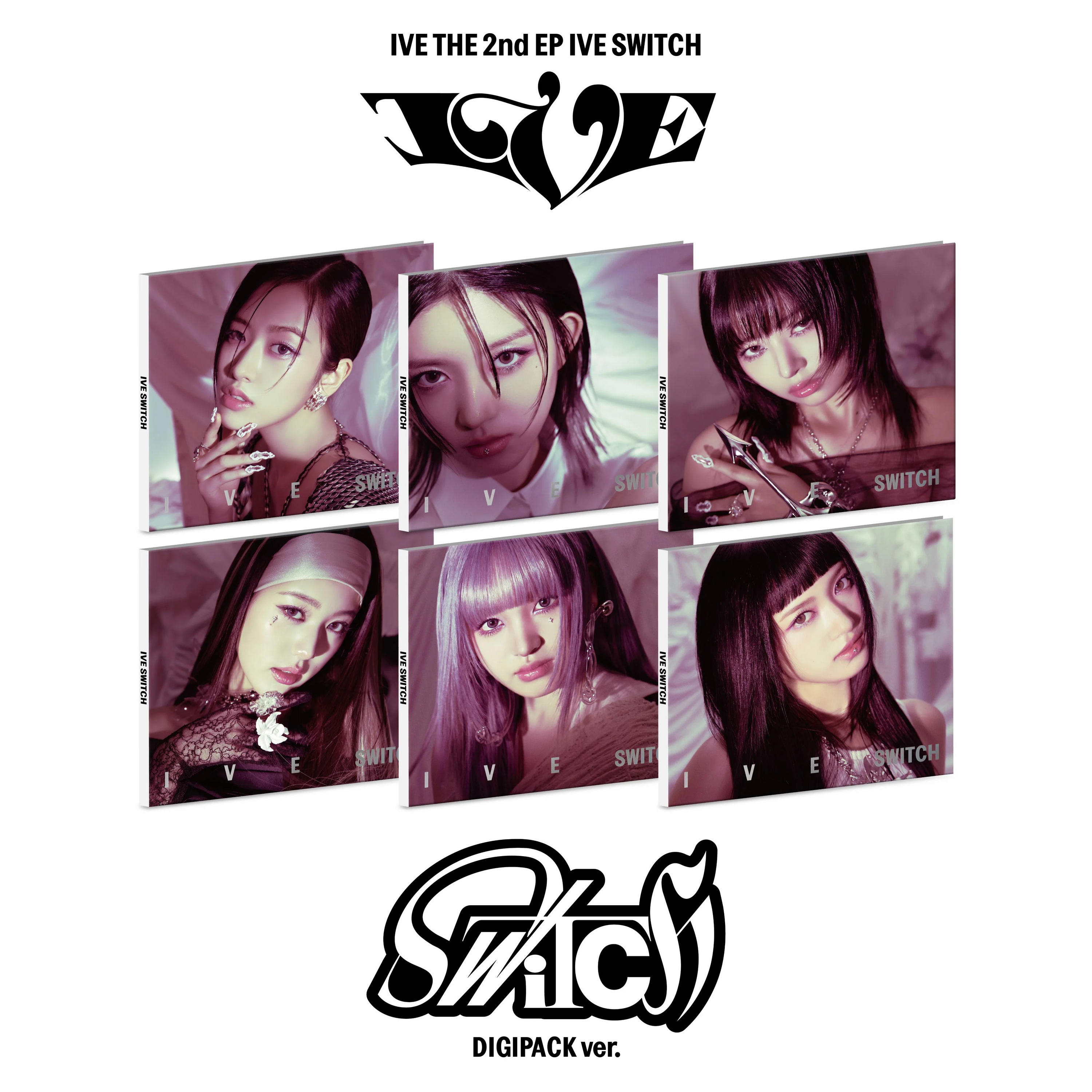 IVE [IVE SWITCH] (Digipack Ver.) (Limited Edition) (6 Versions Random)